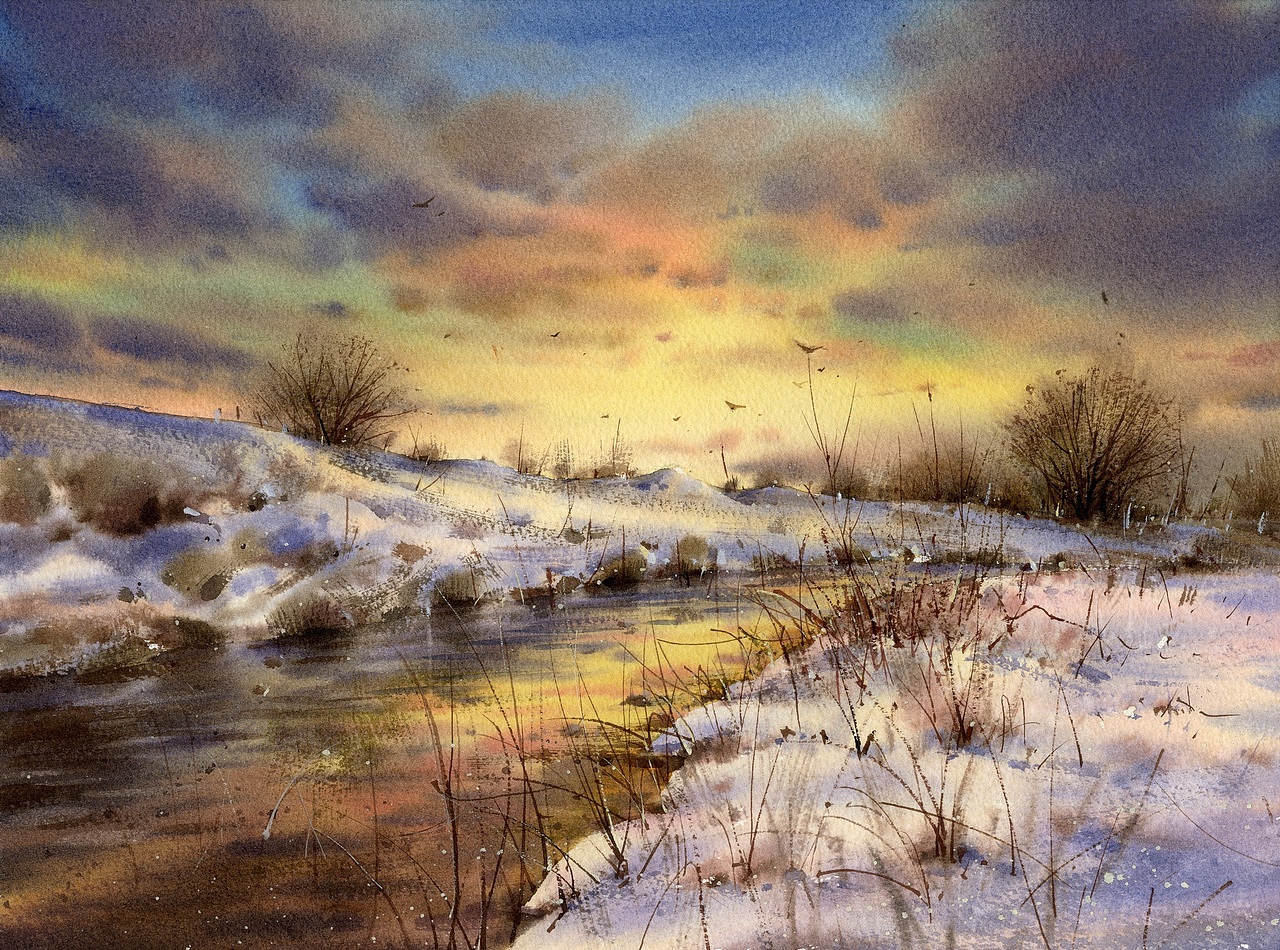 67- 1位站酷推荐设计师推荐 -分享收藏水彩小景标签水彩风景手绘创作