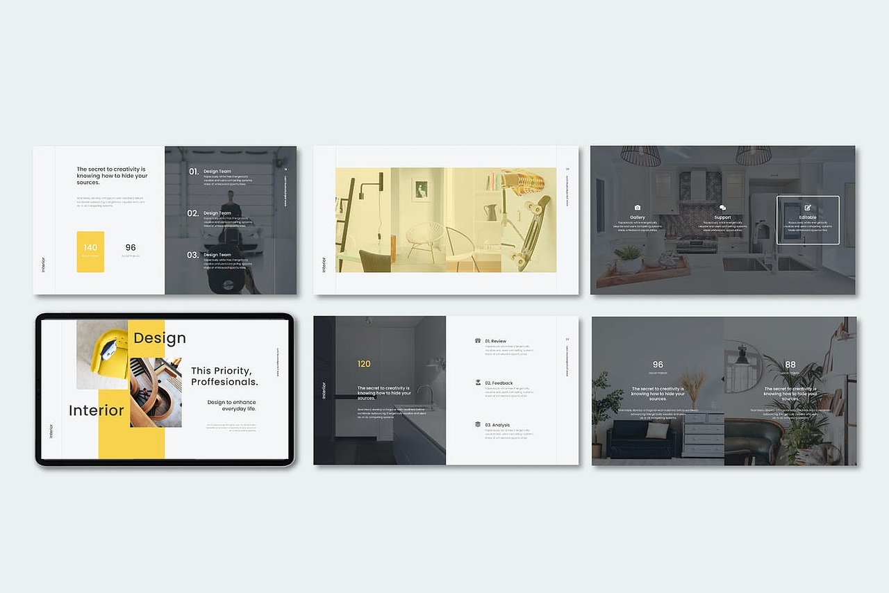 简约专业大数据ppt设计