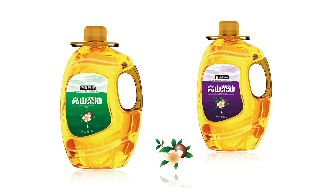 山茶油包装（图ZNDk1MDExMDA=） - 包装 - 站酷设计师阿钟同学原创素材 - 站酷ZCOOL