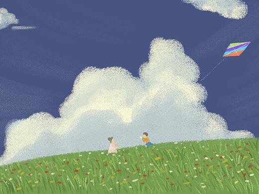 春游（個人主頁-ZNTQ0NDY4MzY=） - 兒童插畫 - 站酷設(shè)計師澤小蛙原創(chuàng)素材 - 站酷ZCOOL