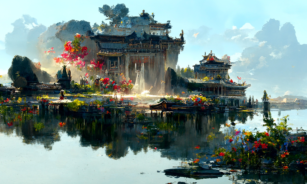 大明宫殿郁苍苍，紫禁龙楼直署香