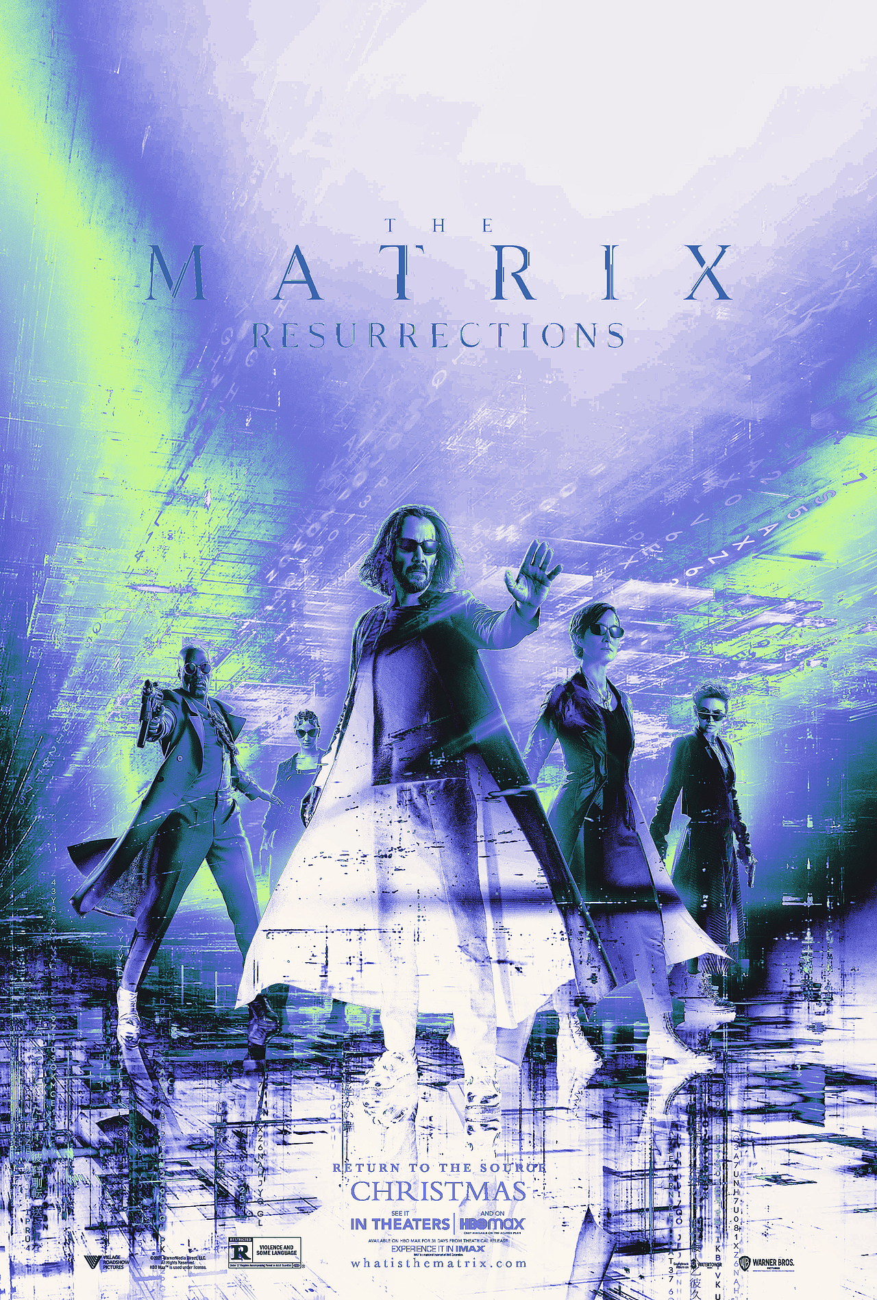 骇客帝国 THE MATRIX 4 with PANTONE 2022 COLOR