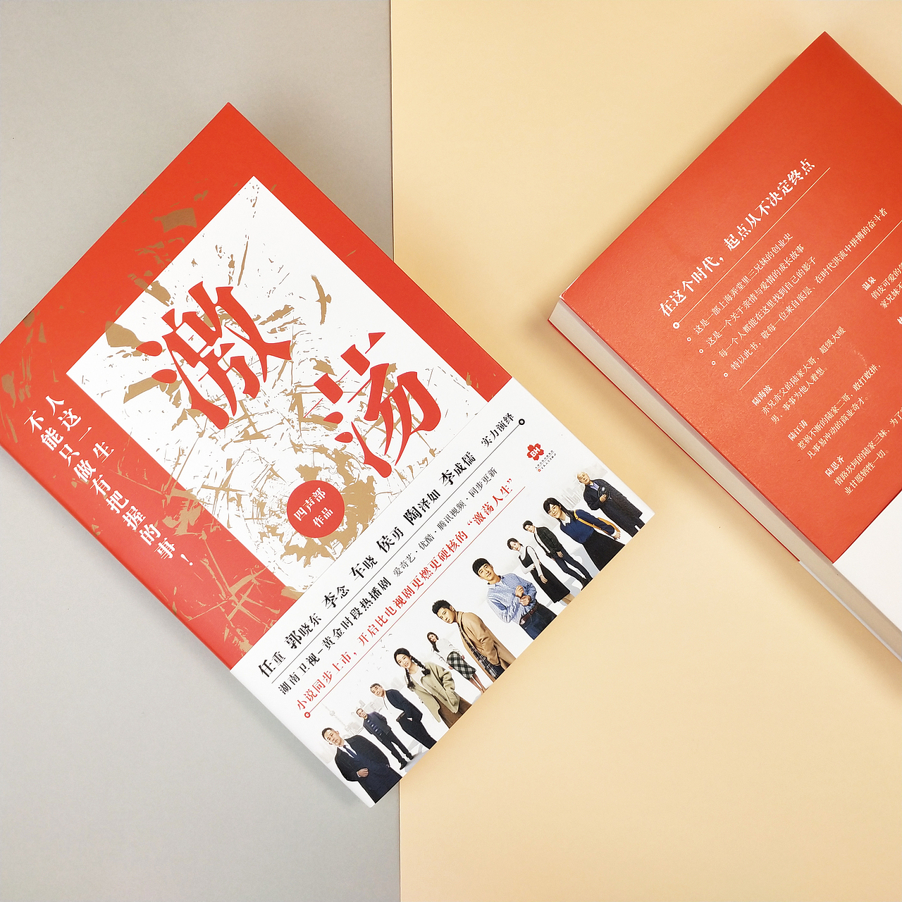 书籍装帧——《激荡》（图ZMTc4MDQyNzk2） - 书籍/画册 - 站酷设计师八月松子原创素材 - 站酷ZCOOL