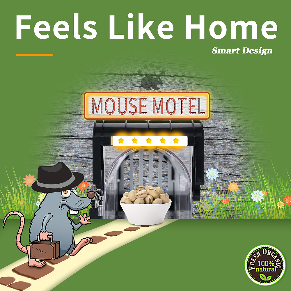 亚马逊摄影设计 | 老鼠笼