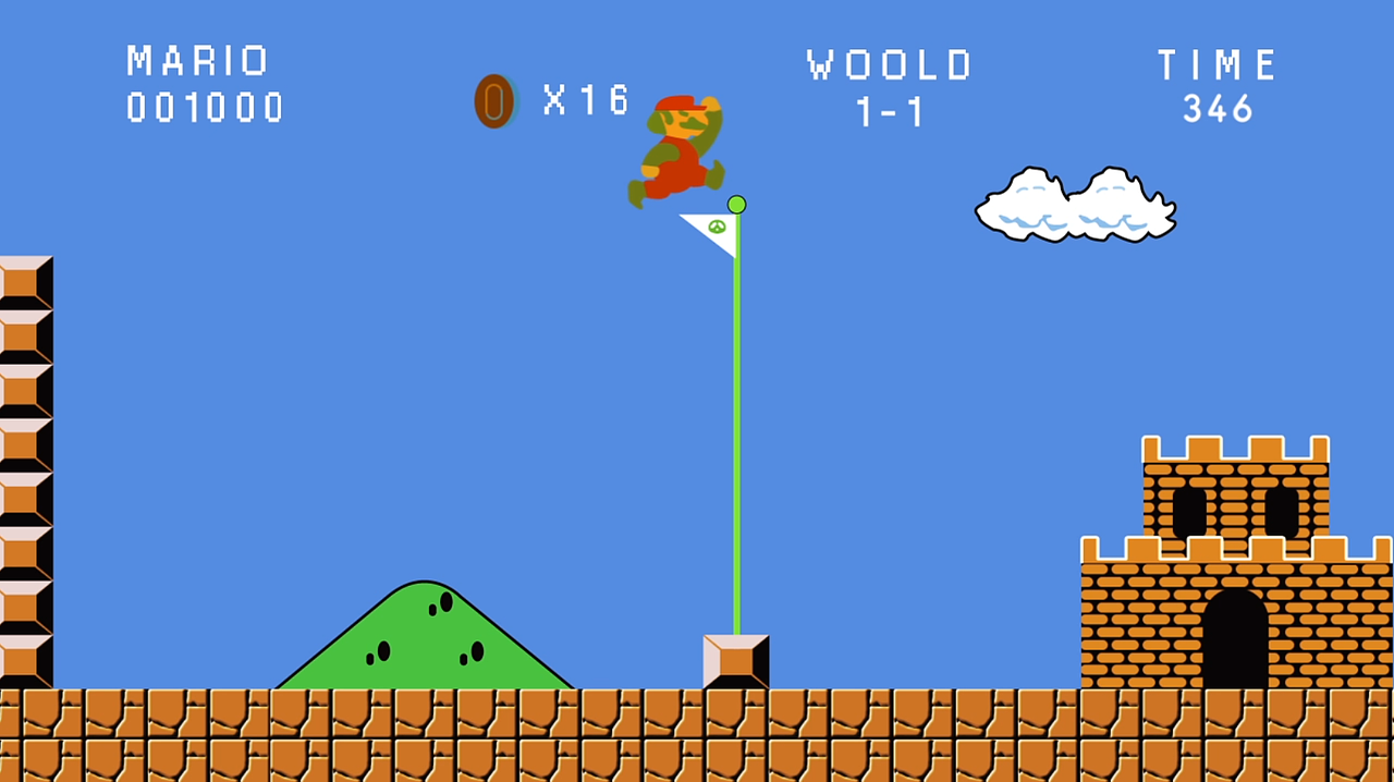 超级玛丽MG动画