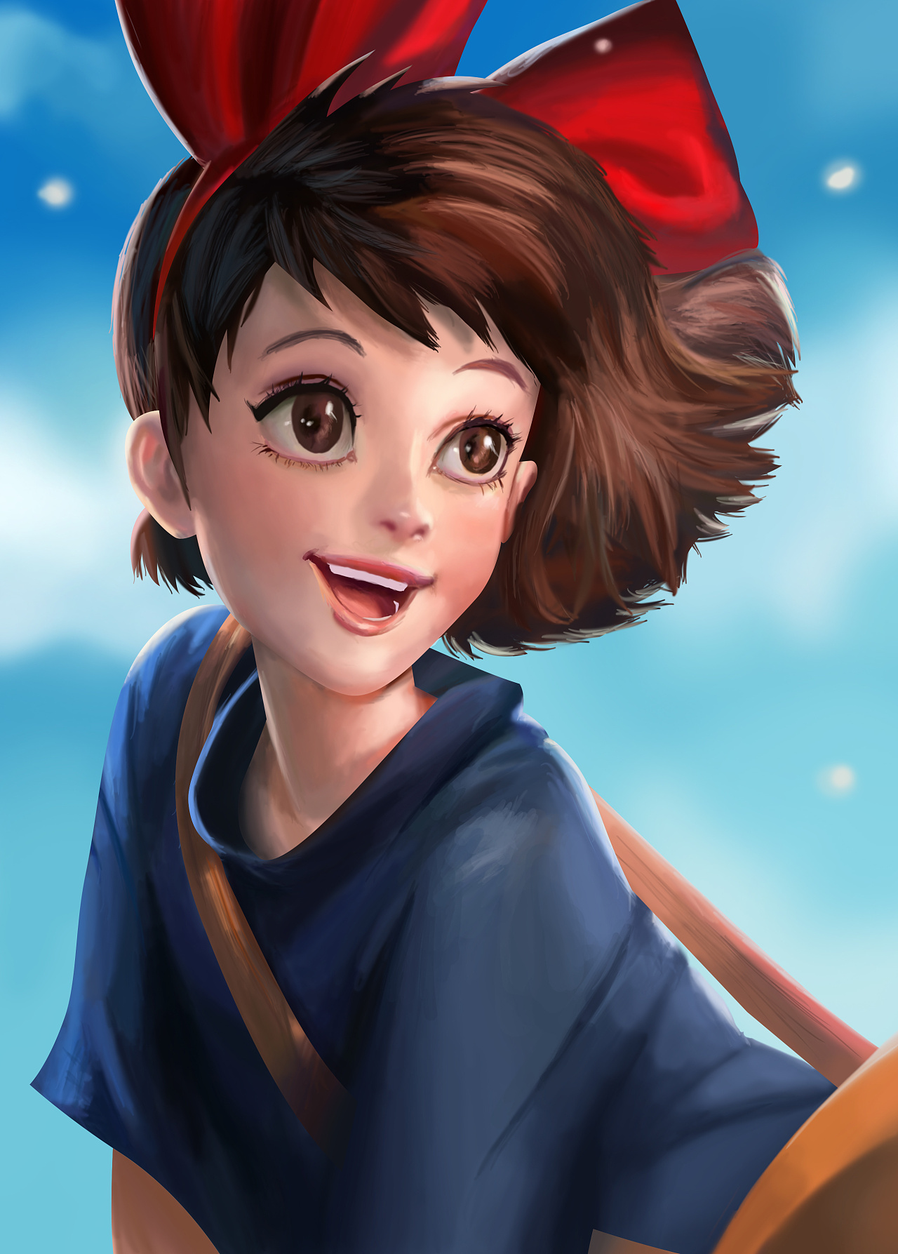 临摹魔女宅急便同人