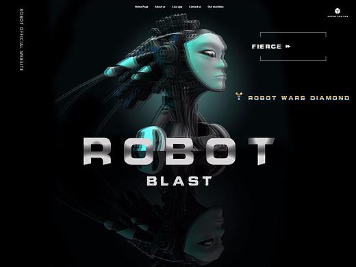 机器人的战争（个人主页-ZMjk2NjQ0MjQ=） - 其他网页 - 站酷设计师血花之夏原创素材 - 站酷ZCOOL