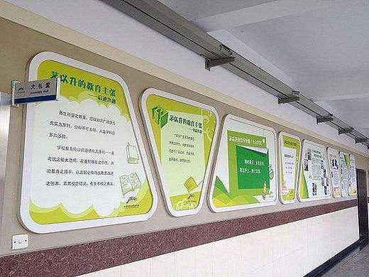 郑州学校文化建设-校园长廊设计打造个性长廊