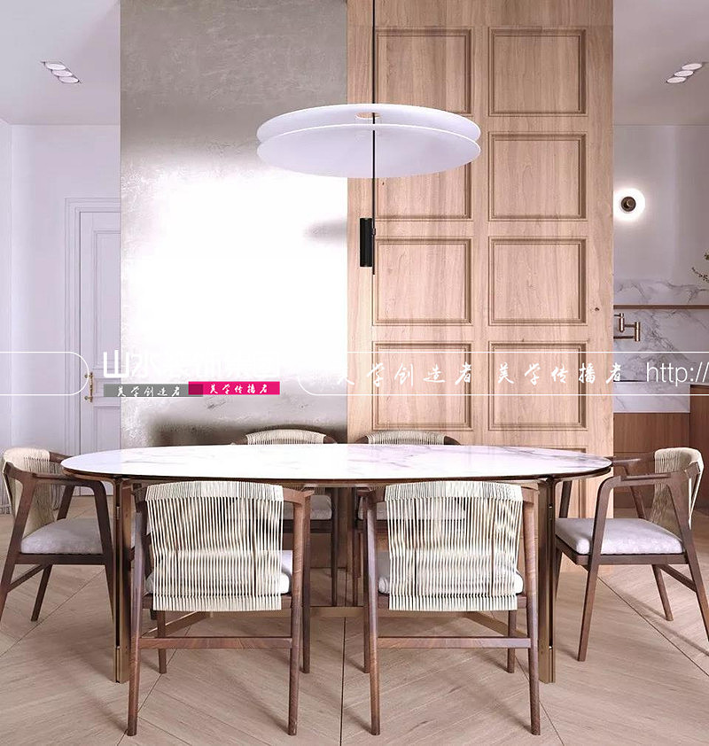 轻奢原木风,小户型新中式就该这样装修设计,典范!