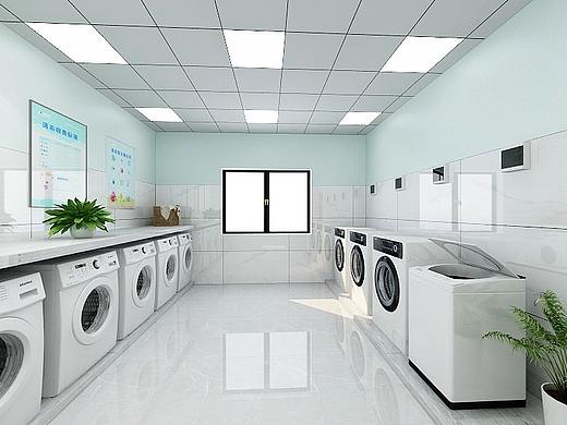 洗衣房效果图