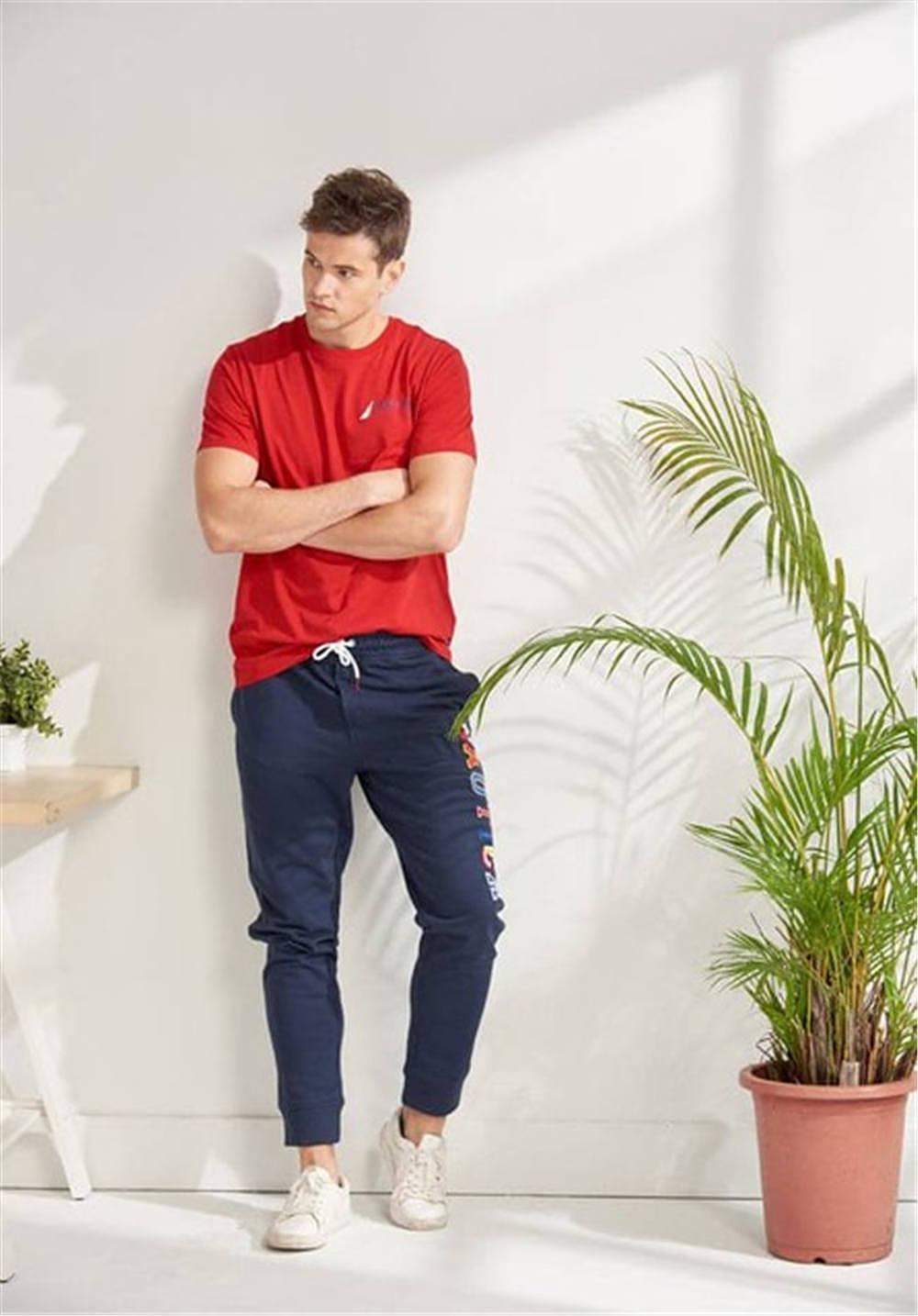 型男类型简约成熟风格男模夏装jerry