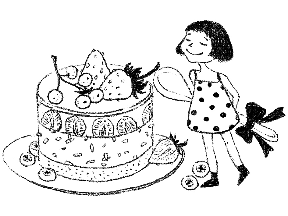 甜品女孩-帮朋友画的印章（图ZMjI4Nzg1Njc2） - 商业插画 - 站酷设计师黄桃子原创素材 - 站酷ZCOOL