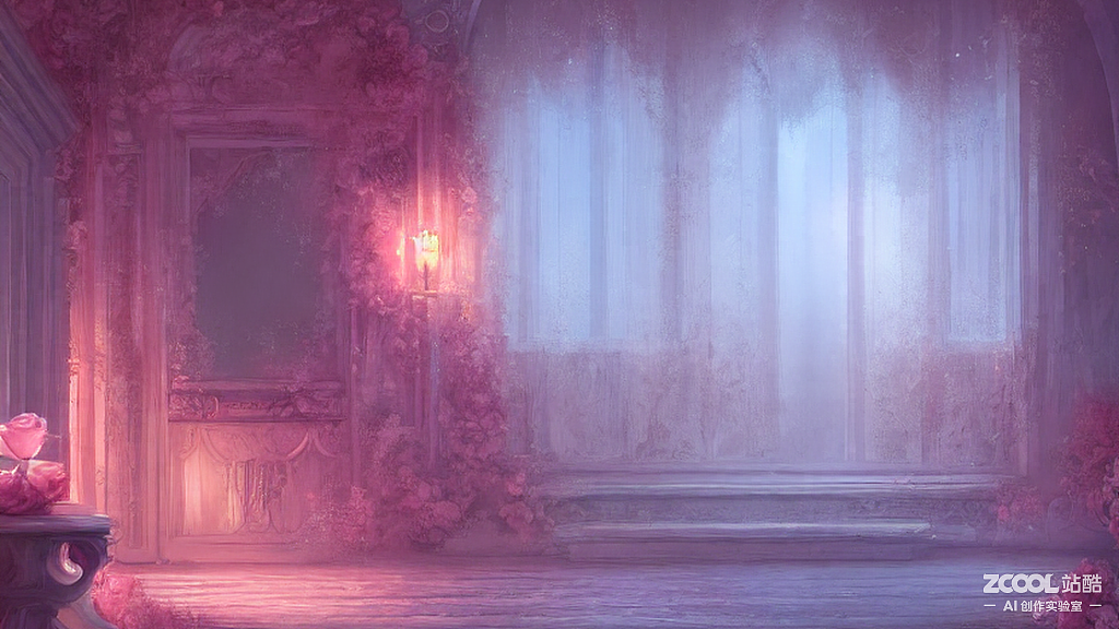 #AI创作实验室#玫瑰宫殿（图ZMzIwMjEwNzE2） - AI作品 - 站酷设计师Z212078077原创素材 - 站酷ZCOOL