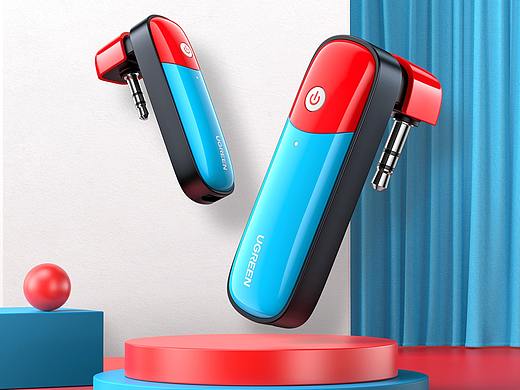 Swtich蓝牙适配器&耳机支架详情页