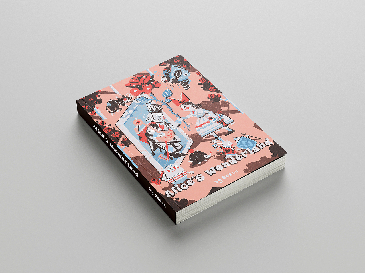 爱丽丝梦游仙境插画创作（图ZMjc1ODA0MDUy） - 儿童插画 - 站酷设计师susanwuww原创素材 - 站酷ZCOOL