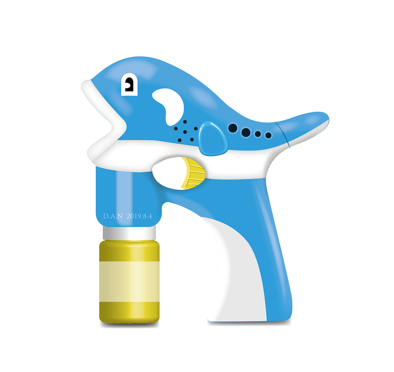 泡泡机|插画|创作习作|陈ddaann_原创作品-站酷zcool