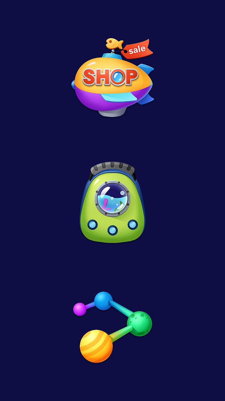 小鱼小超人（图ZMTI2Nzk5MzI4） - 游戏UI - 站酷设计师疯癫菟原创素材 - 站酷ZCOOL