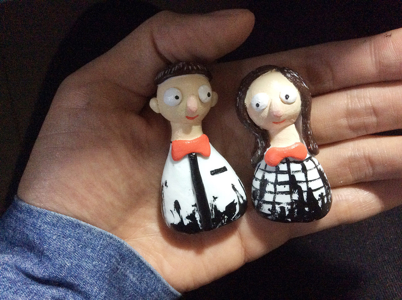 帮朋友做的软陶泥手办公仔（图ZNDk5NDUxNzI=） - 手办/模玩 - 站酷设计师儿童插画师原创素材 - 站酷ZCOOL