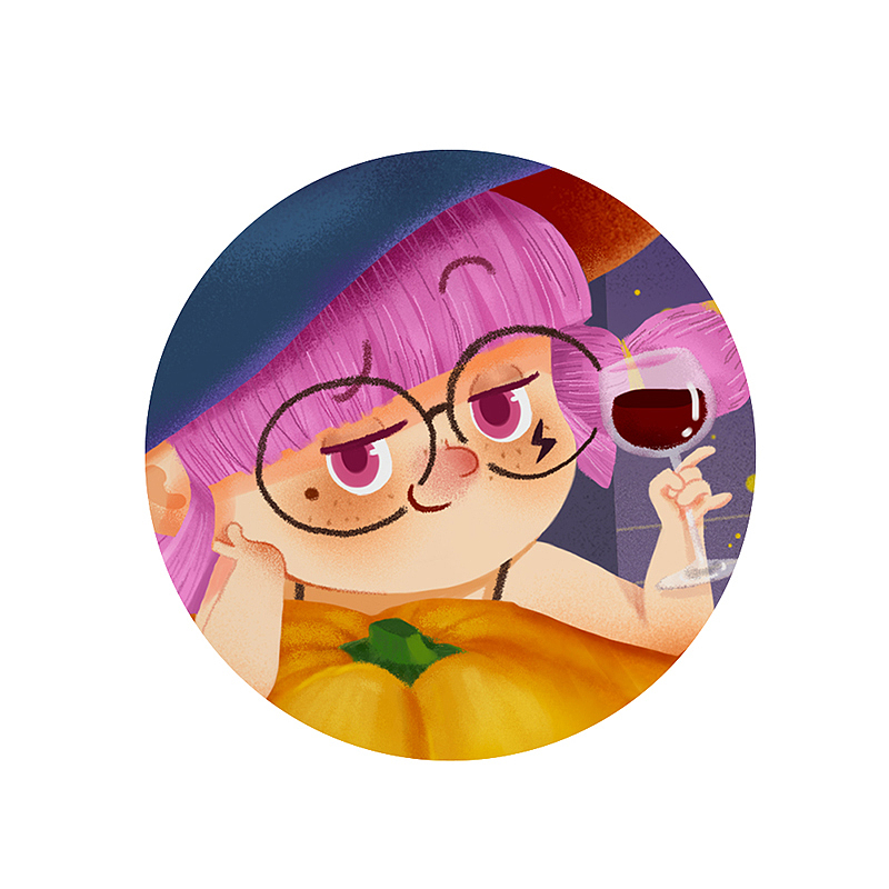 万圣节插画练习