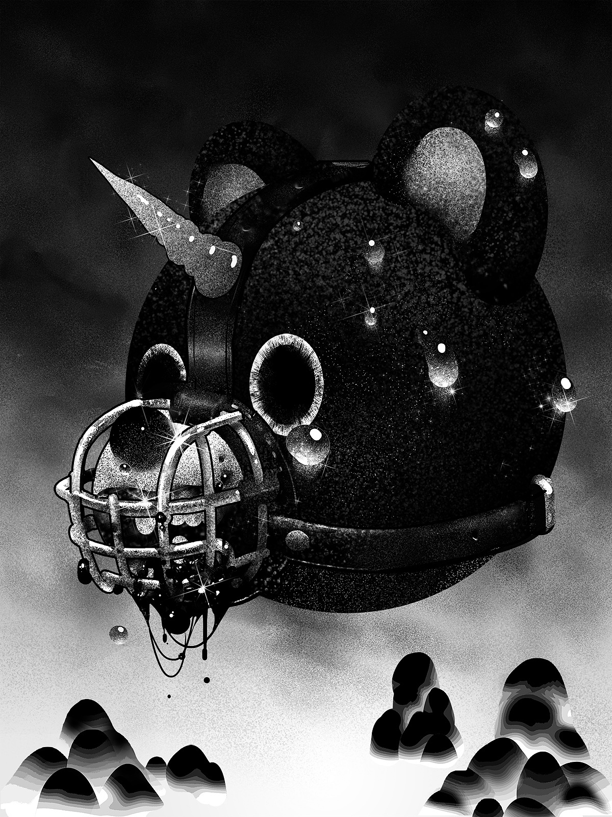 梦境,怪兽,蒸汽波