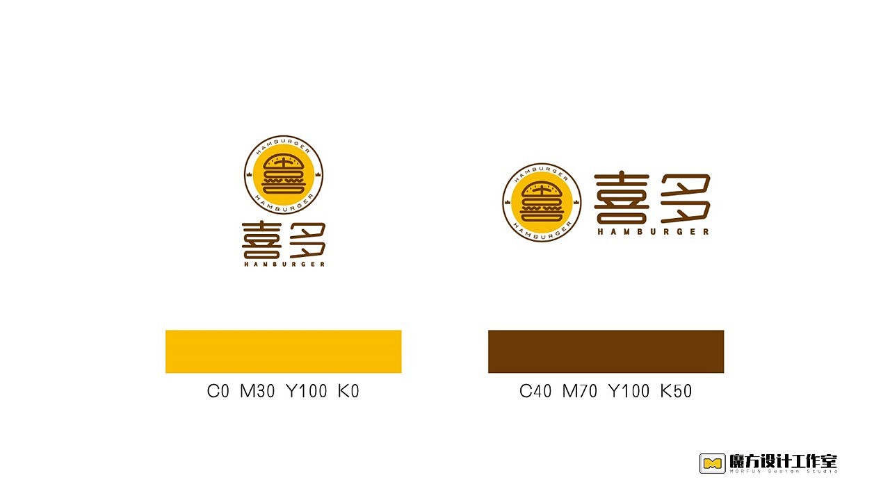 餐饮logo设计-喜多