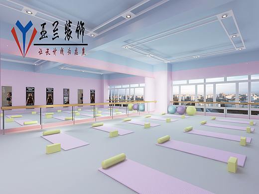 合肥舞蹈房装修，舞蹈房设计，健身房装修设计。