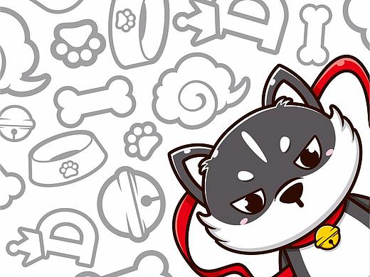 【哮天犬 】卡通VI设计