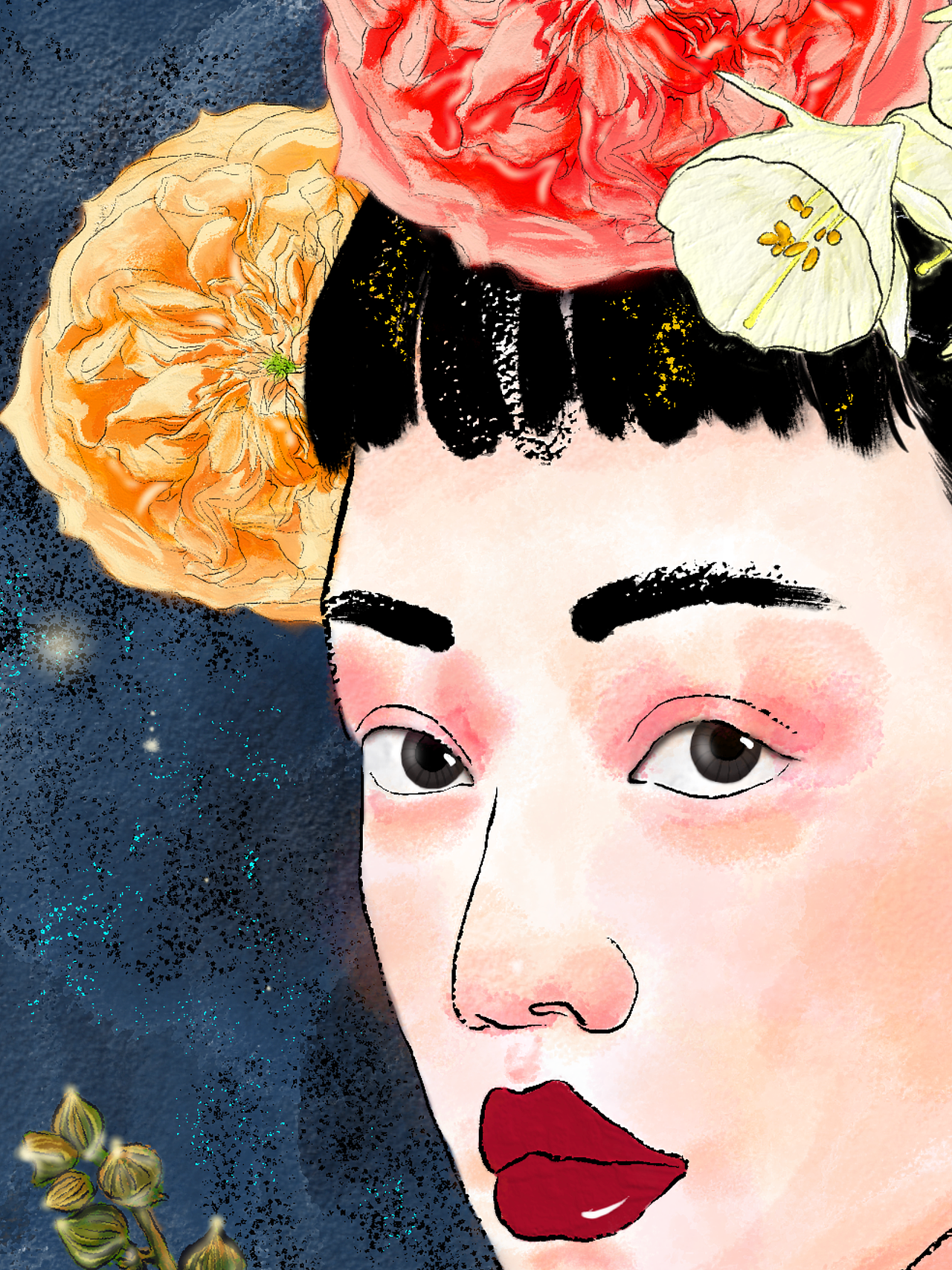 繁花如梦（图ZMjQyODU2MTA0） - 创作习作 - 站酷设计师姚醒醒原创素材 - 站酷ZCOOL