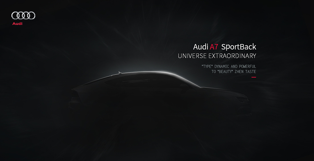 A7汽车科技海报