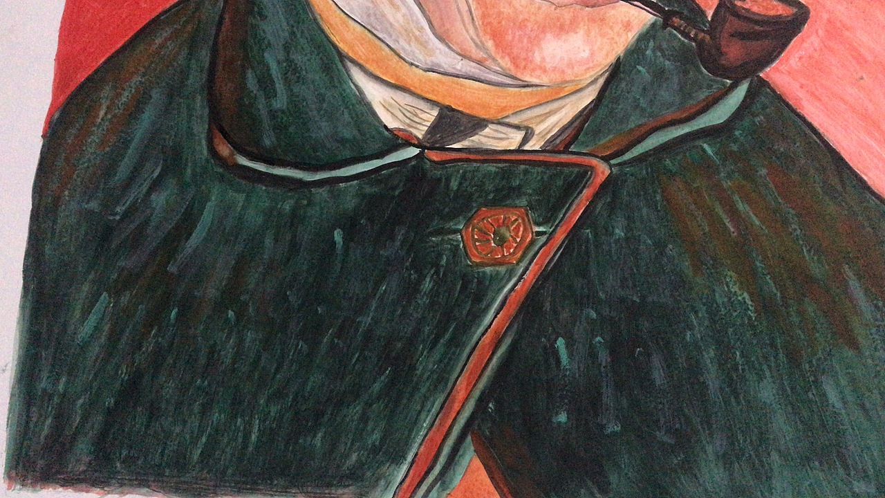 墙与梵高（图ZMTQ0MDY5MTk2） - 创作习作 - 站酷设计师噗噗蹦泡泡原创素材 - 站酷ZCOOL