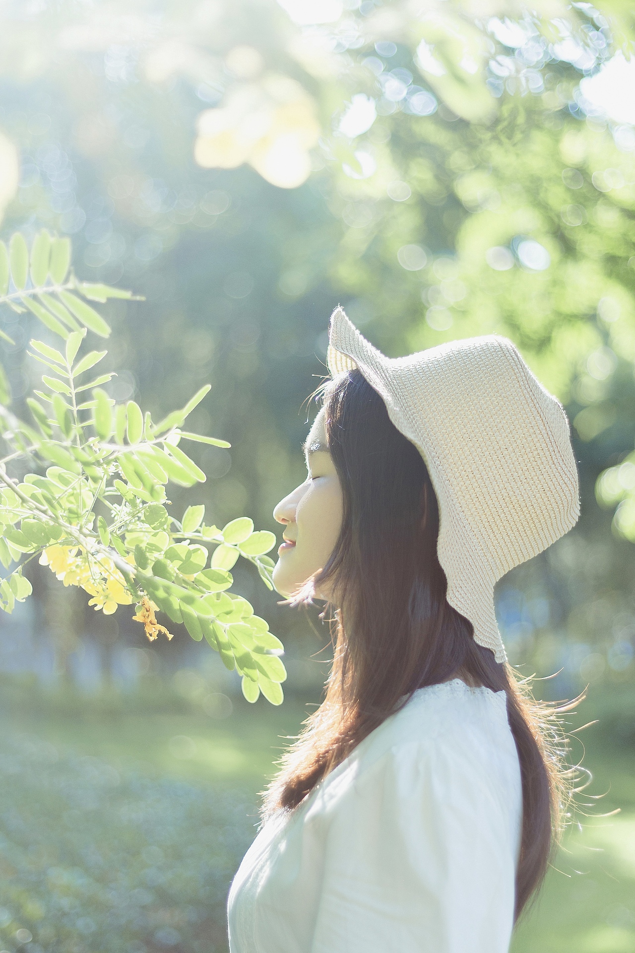 青柠夏日女孩写真