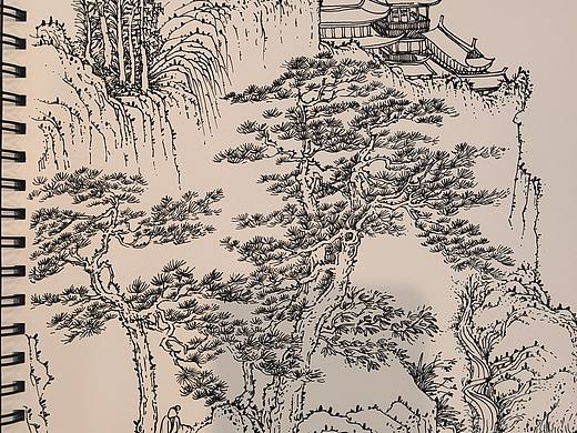 钢笔国画（个人主页-ZNjgyMzQyODQ=） - 绘画 - 站酷设计师潮设计原创素材 - 站酷ZCOOL