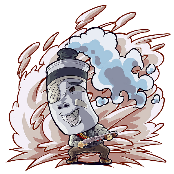 手榴弹主题的一组角色（图ZMTE2NzIyMTY=） - 艺术插画 - 站酷设计师Jokan原创素材 - 站酷ZCOOL