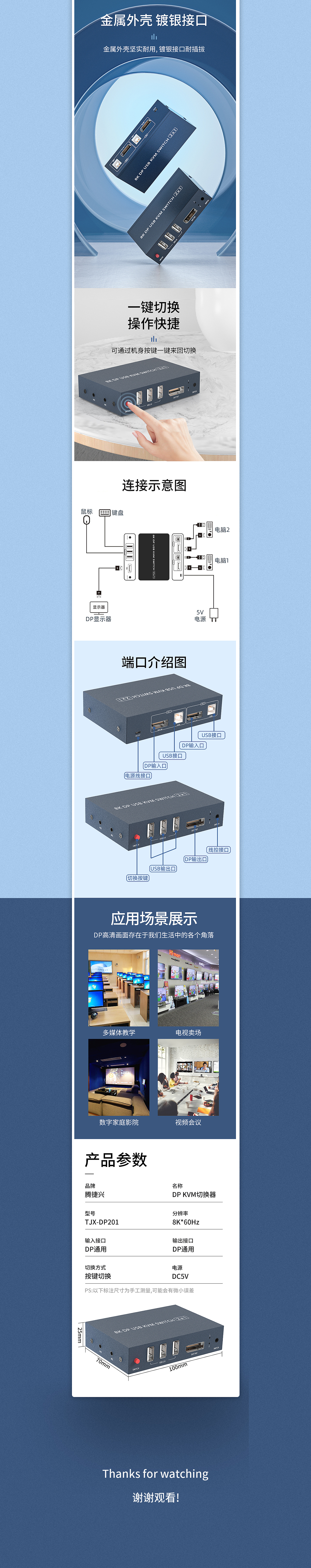 切换器/分配延长器$详情页（图ZMjkxMjUyNTEy） - 电商 - 站酷设计师会飞的鱼_f原创素材 - 站酷ZCOOL