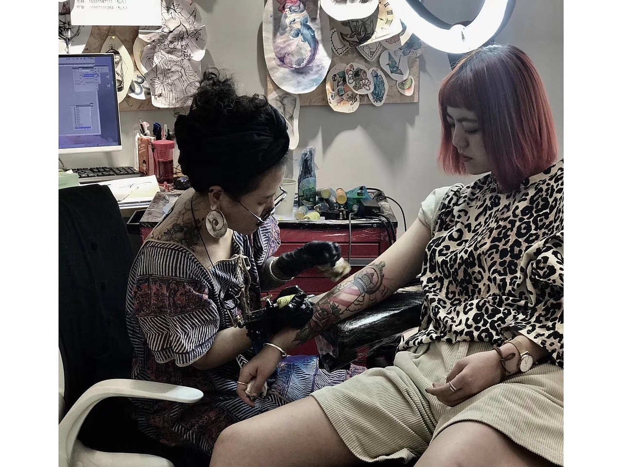 针图刺青日常 | work | 