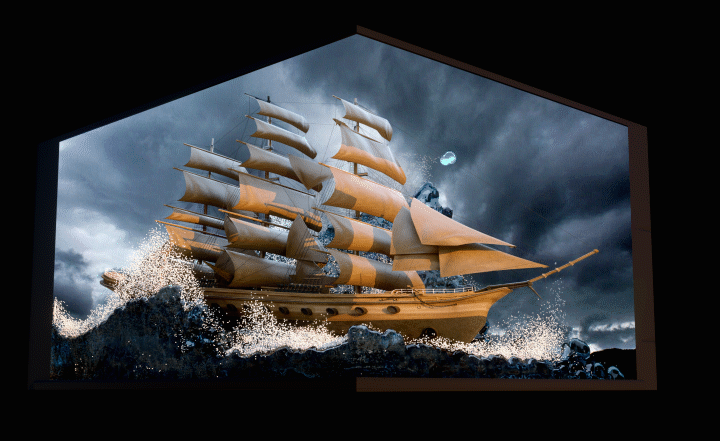 裸眼3D商业动画3Dmaping