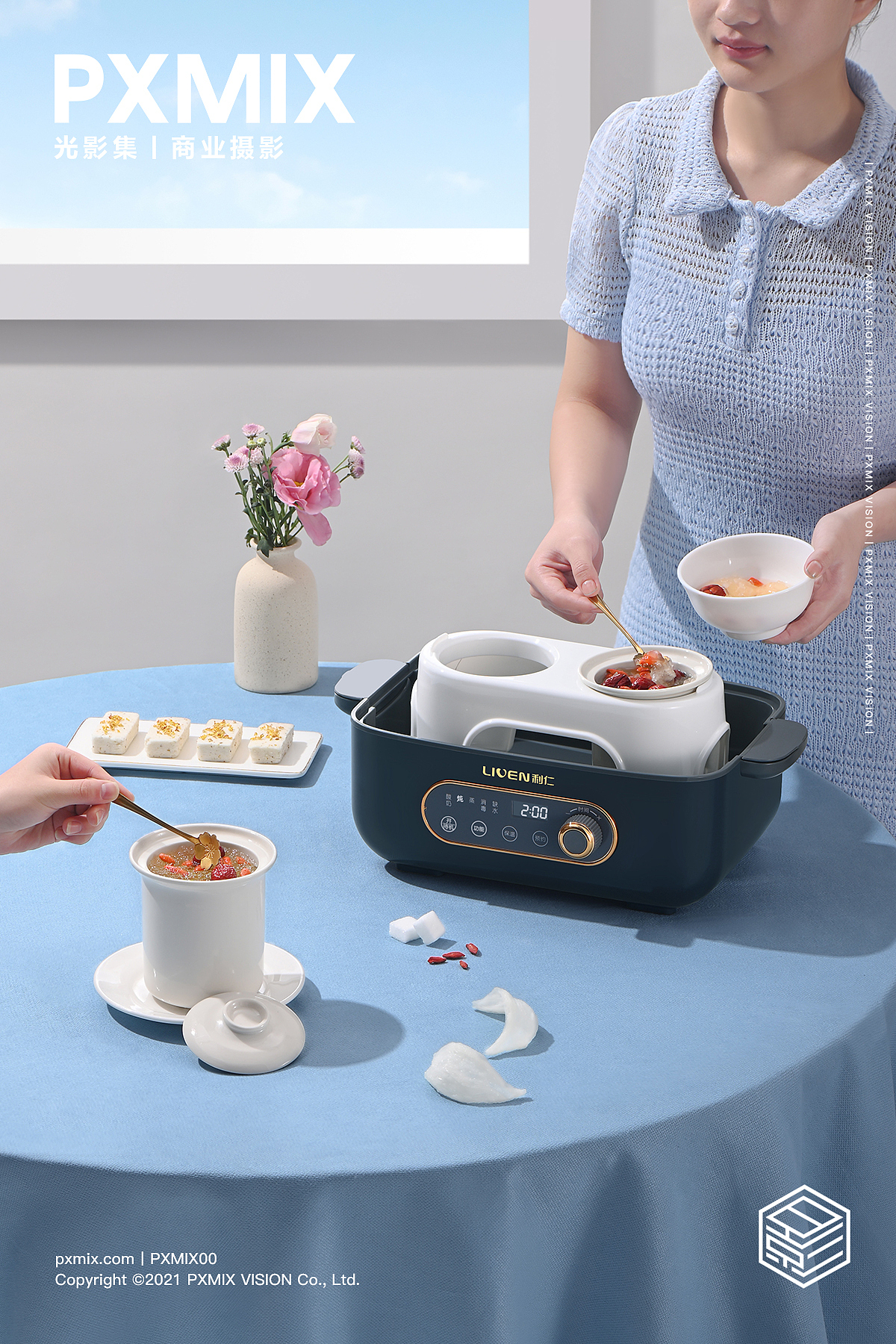 小家电摄影丨利仁蒸煮锅 x 光影集