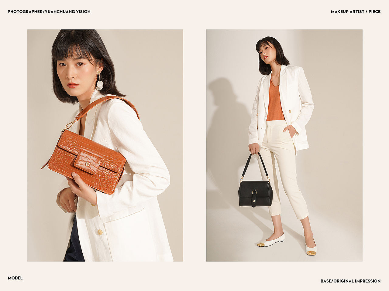 箱包摄影｜极简风格女包模特拍摄（图ZMjkzOTU2ODIw） - 人像摄影 - 站酷设计师源创视觉原创素材 - 站酷ZCOOL