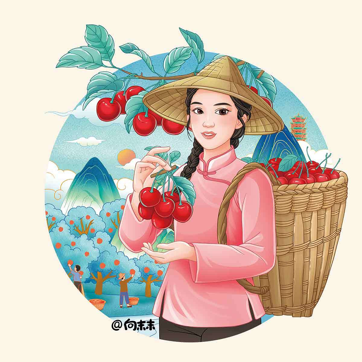 水果包装设计（图ZMjY4MjE3MzYw） - 商业插画 - 站酷设计师向末末原创素材 - 站酷ZCOOL