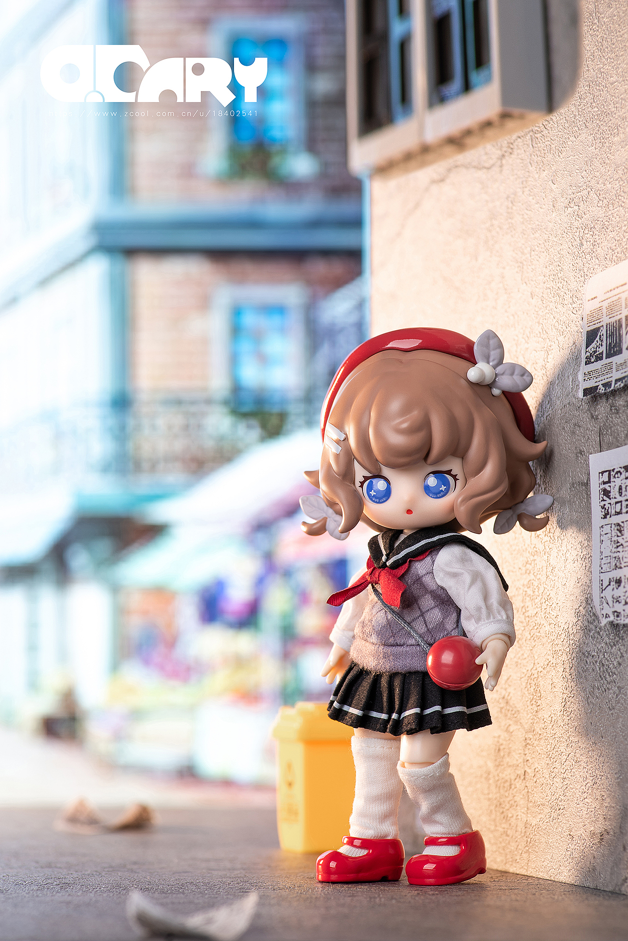 SIMONTOYS 糖娜甜心校园JK系列创意摆件BJD盲盒拍摄（图ZMzE4NTgwODUy） - 产品摄影 - 站酷设计师Dgary摄影原创素材 - 站酷ZCOOL