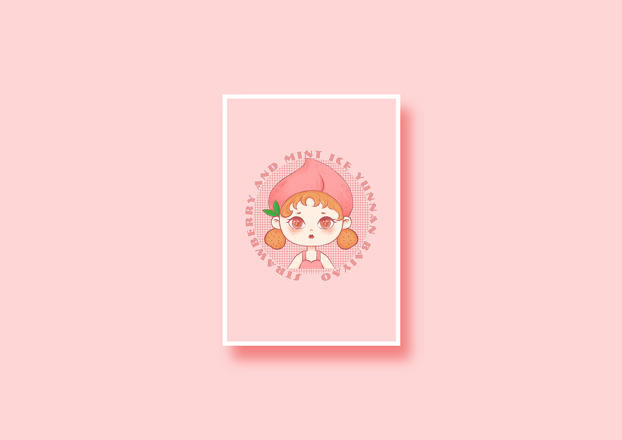 《奶茶系列》-美少女|平面|ip形象|ajuan児_原创作品-站酷zcool