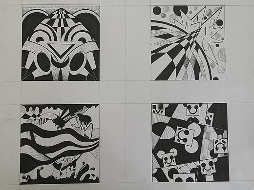 平面构成（个人主页-ZNTU1NjM2NzY=） - 图案 - 站酷设计师南陽子原创素材 - 站酷ZCOOL