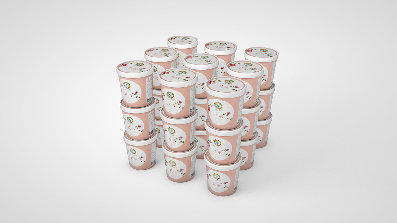 阳光菓子《花粥》包装及周边产品设计（图ZMTg1NTM4NDA=） - 包装 - 站酷设计师你好大海品牌设计原创素材 - 站酷ZCOOL