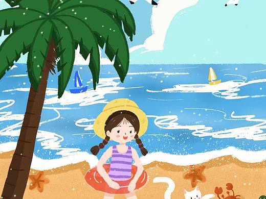 夏日海滨