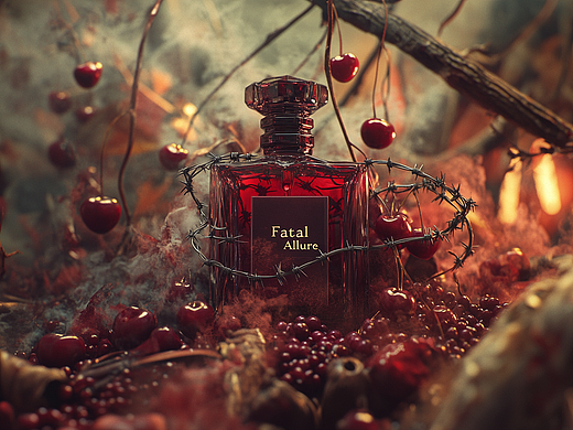 香水海报｜「Fatal Allure 致命诱惑」 