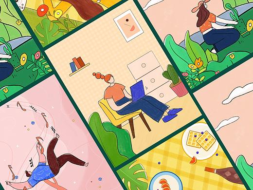 插画概念稿（个人主页-ZMjg2MDU0ODQ=） - 创作习作 - 站酷设计师夏日漱石原创素材 - 站酷ZCOOL