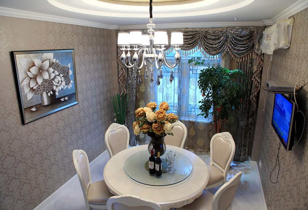 重庆别墅设计-欧式风格-远洋高尔夫-联排别墅-指尖设计