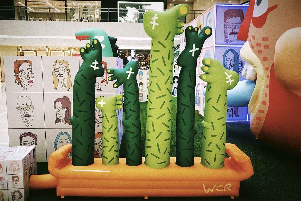 鬼迷乱眼/怪相盒子/FaceBox/西安/2019（图ZMTgxMTg3ODQ4） - 展陈设计 - 站酷设计师王晨睿原创素材 - 站酷ZCOOL