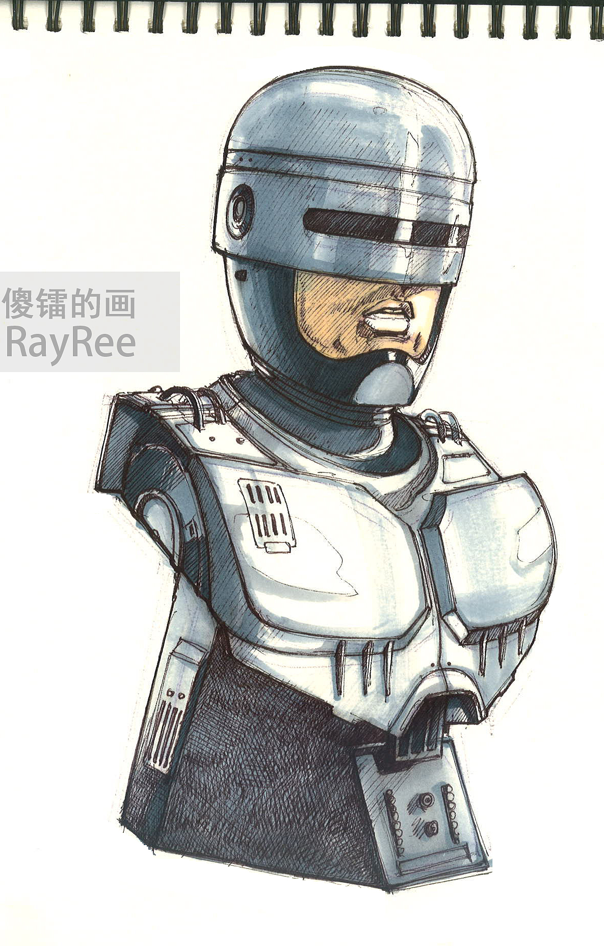 还记得那年的机器警察么?