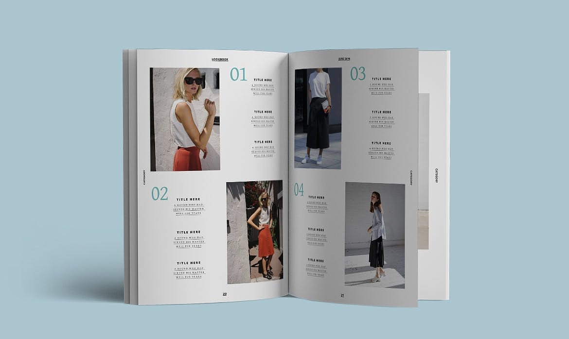 时尚杂志小册子（含Indesign源文件）（图ZOTUxMDgxMTY=） - 书籍/画册 - 站酷设计师skyzheng原创素材 - 站酷ZCOOL